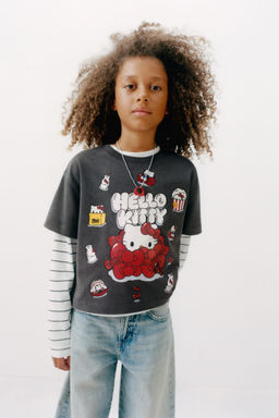 HELLO KITTY  SANRIO T-SHIRT - Zara фото 5