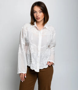 Блуза #КТ301 (19), белый