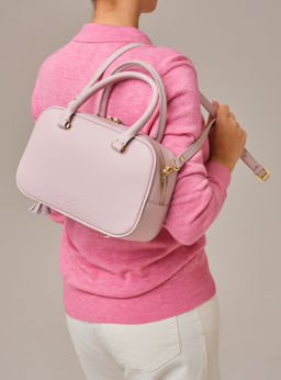 Кожаная сумка Hawaii DBR 31216 розовый дым фото 8