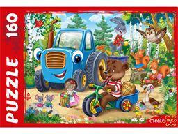 Puzzle 160 элементов "Веселый трактор" (П160-3198)