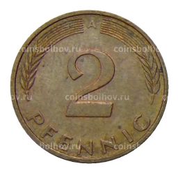 2 пфеннига 1991 года A Германия