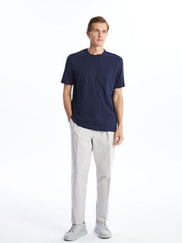 Bisiklet Yaka Penye Erkek Ti??rt