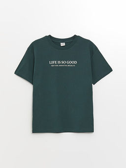 Bisiklet Yaka Tok Kuma? Erkek ?ocuk Ti??rt