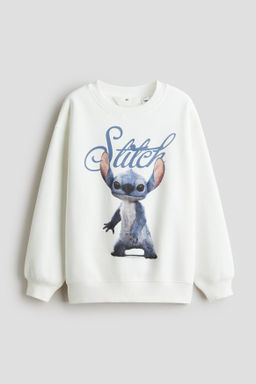 Sudadera oversize con motivo estampado - H&m фото 13