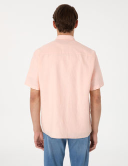 Pudra Comfort Fit %100 Keten K_sa Kollu G_mlek