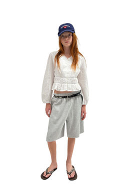 CAMISA ROM?NTICA GOMAS / Blanco roto