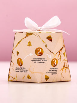 Цена за 2 шт. Соль для ванны «С 8 Марта!», 150 г, аромат французской ванили, Чистое счастье