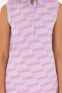 Женская сиреневая футболка Неожиданная скидка в корзине - U.s. polo assn фото 6