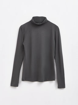 CONTE Водолазка из мягкой вискозы LD 1550 dark navy - Conte elegant фото 6