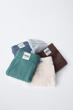 AGES 6-14 / PACK OF FIVE LABELLED BOXERS - Zara фото 5