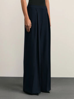 Широкие брюки с вискозой в составе / Zarina  фото 3