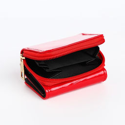 Кошелёк на кнопке, цвет красный - Simaland фото 4