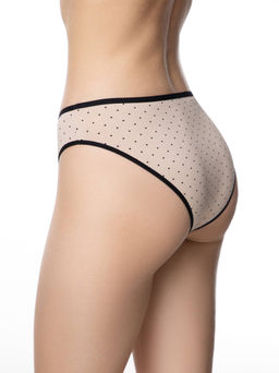 CONTE PRINT DOTS LB 2546 Трусы женские (в коробке) cappuccino-black - Conte elegant фото 5