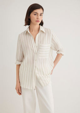 Beyaz Gomlek - Mavi фото 2