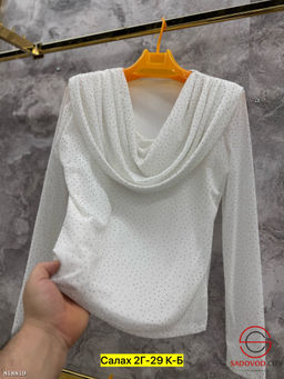 Блузка женская со стразами