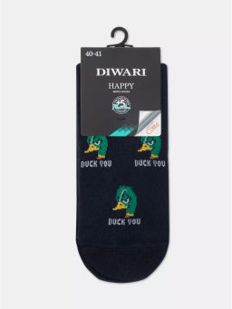 Носки муж.HAPPY 17С-151СП (48/6) - 187 темно-синий - Conte elegant фото 2