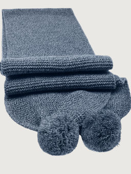 Шарф 17з15725 серо/голубой