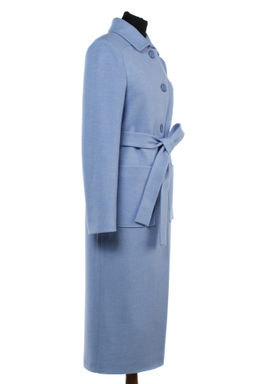 01-09712 Пальто женское демисезонное (пояс) - El podio фото 7