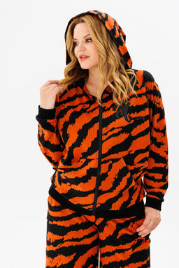 Костюм Michel Chic 1387-Р черный, терракот