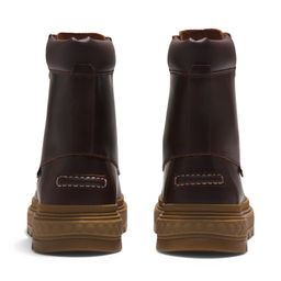 Ботинки Timberland Ray City Boot Moc Toe Lace Up коричневые  фото 5
