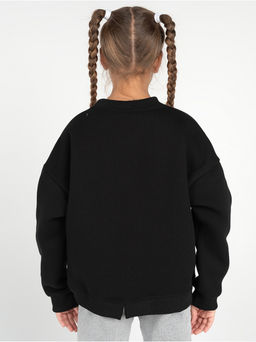 Свитшот Пятнышки детский девочка какао - София фото 18