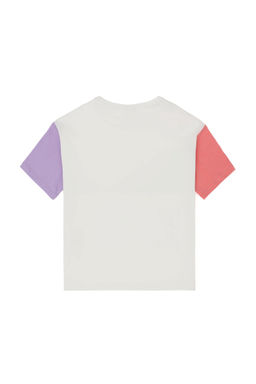 Футболка цвета экрю для девочки - U.s. polo assn фото 3