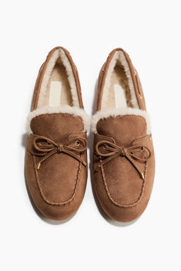 Mocasines con forro c?lido