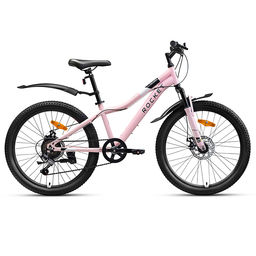 Велосипед 24" Rocket Vela Pro 24 , цвет розовый, размер 13"