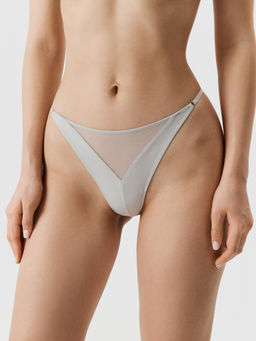 Infinity / Трусы стринг жен Flavia светло-серый - Infinity Lingerie фото 3