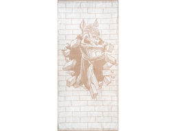 Полотенце махровое 6с102.511ж2 Здрасте конь (лен3) 67х150см