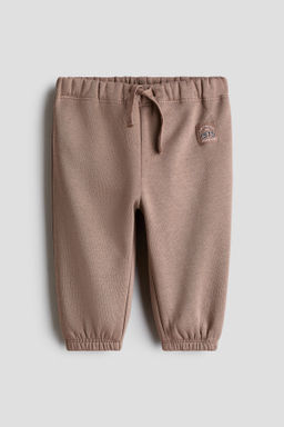 Joggers en tejido sudadera
