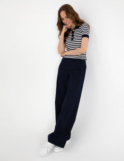 Lacivert Slim Fit Triko Ti__rt - Pierre cardin фото 4