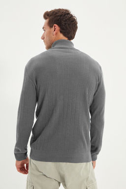 TRENDYOL MAN Bej Regular Fit Bal?kc? Yaka Triko Kazak TMNAW21KZ2502 - Trendyolmilla фото 19