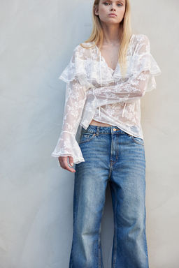 Wide High Jeans - H&m фото 2