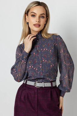 Блузка женская 3071/09/Антрацитовый