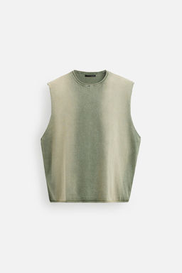 WASHED KNIT TANK TOP - Zara фото 7