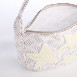 Сумка молодёжная на молнии, 36×8×23 см, серая