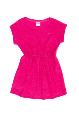 Вязаное платье цвета фуксии для девочки - U.s. polo assn фото 2