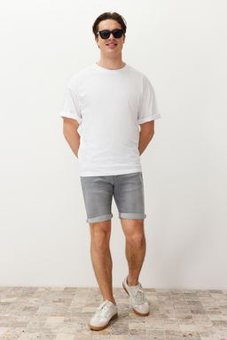 Gri Slim Fit Kot Sort TMNSS24SR00049