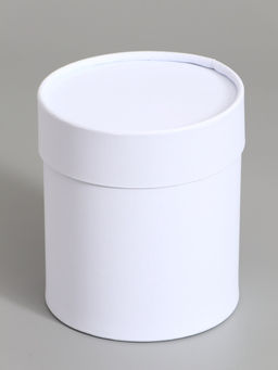 Коробка подарочная, завальцованная, "Белая", 12 х 12 см