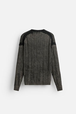 TEXTURED PRINTED SWEATER - Zara фото 7