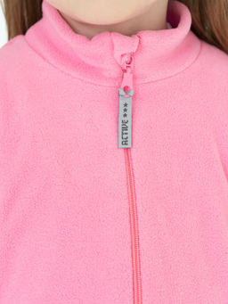 Комбинезон детский флисовый розовый