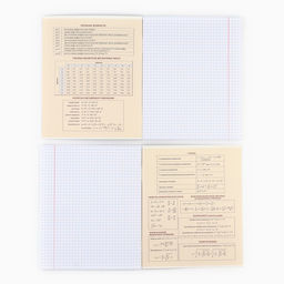 Тетрадь в клетку, предметная, 48 л., на скрепке, А5 «Силуэт. Алгебра»