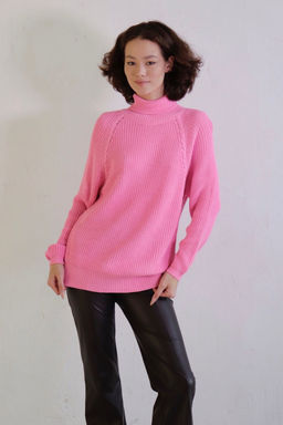 10817 Свитер-реглан нежно-розовый - Martichelli фото 35