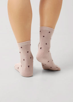 CLES Носки жен.L3004 market line хл+эл бежевый - Clever wear фото 3