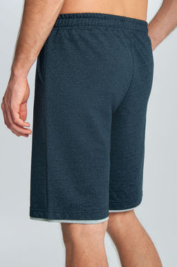 Арт. 63509 Шорты мужские 48-56 (5 шт) Цвет:индиго - Идеал фото 2