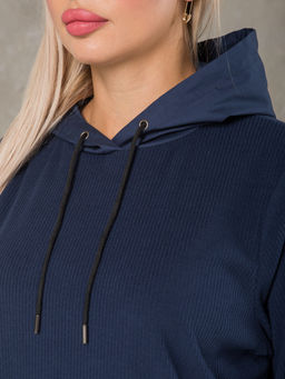 Блузка 1440 темно-синий - Novita фото 9