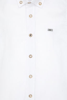 Erkek _ocuk Beyaz Uzun Kollu Basic G_mlek Sepette S_rpriz _ndirim - U.s. polo assn фото 4