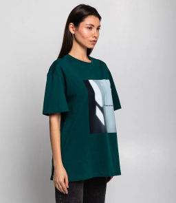 Футболка #КТ801 (12), изумрудный