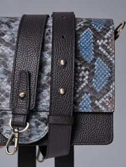 Сумка кожаная Deboro 30574 темный лес